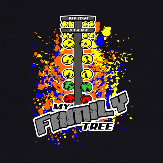 My Family Tree - Drag Racing by ryansrummage
